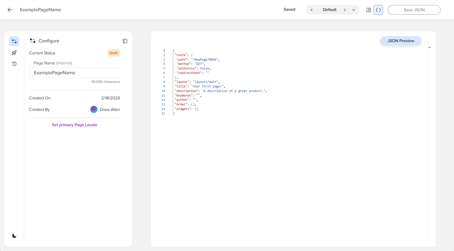 Step 6: JSON Preview