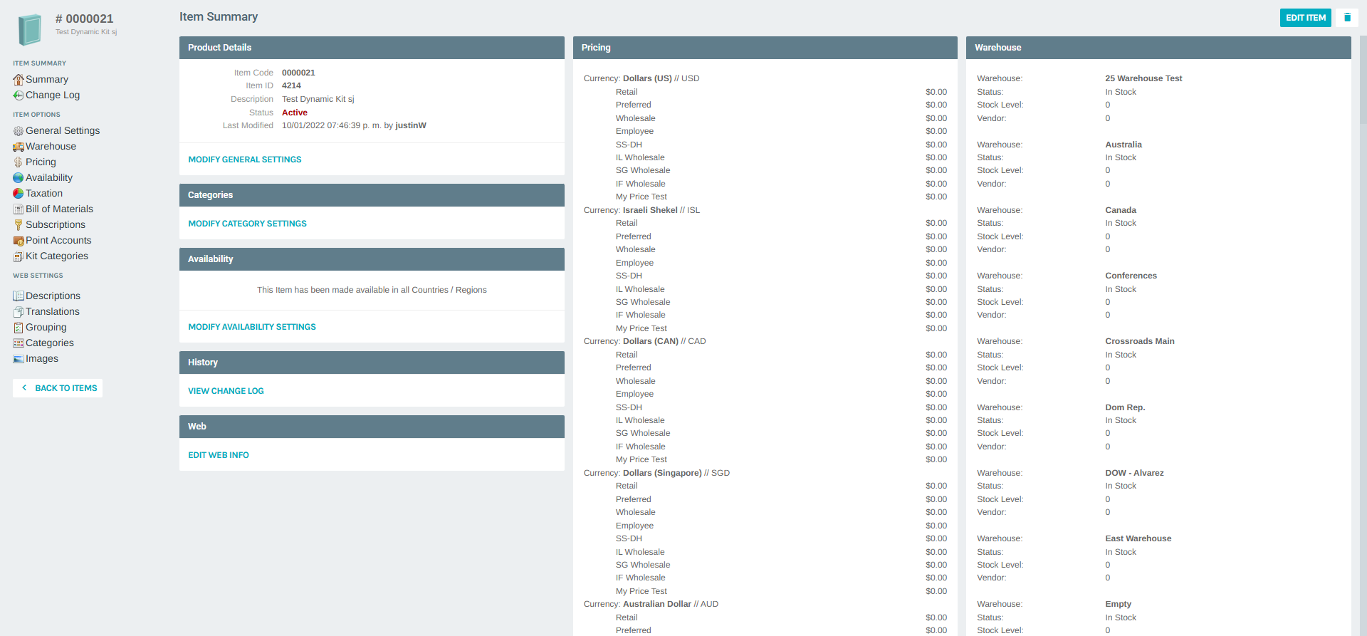 Dynamic Kit Portal Summary