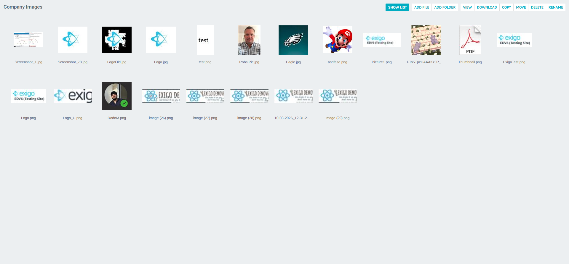 Company Images – Thumbnails